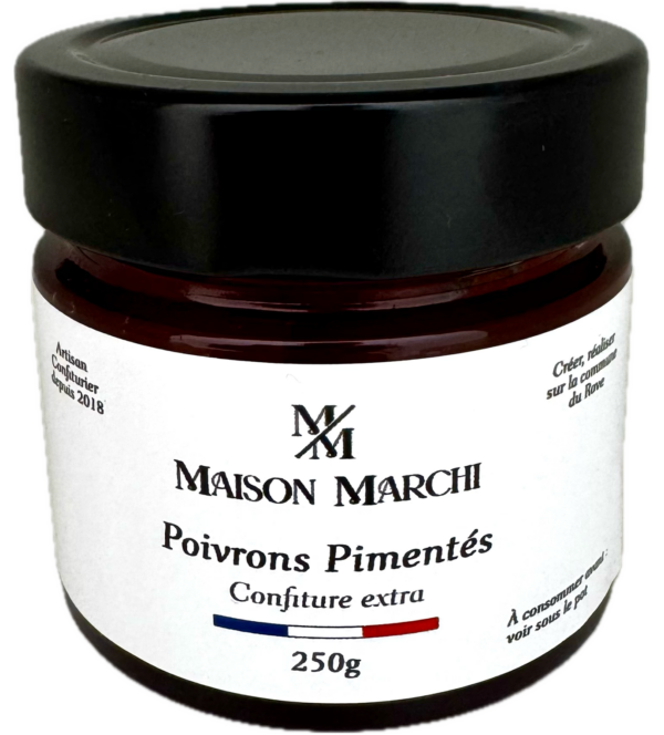 Confiture extra Poivrons pimentés 250g