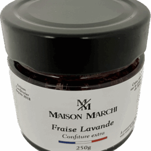 Confiture extra fraise lavande