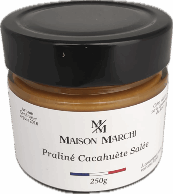 Praliné cacahuète salé